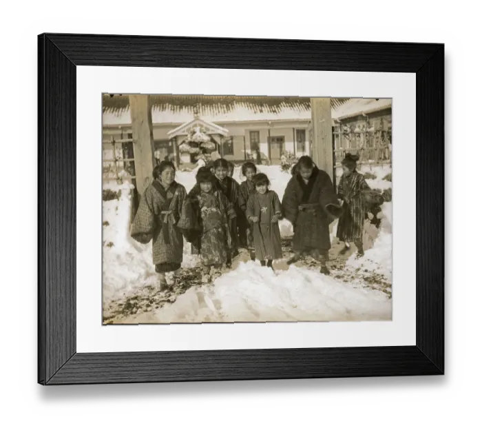 Framed Print : Sempill British Aviation Mission to Japan