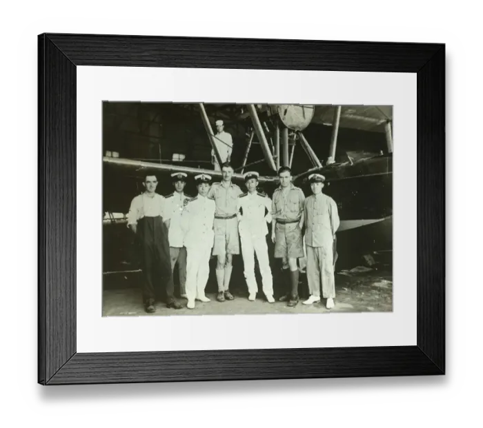 Framed Print : Sempill British Aviation Mission to Japan