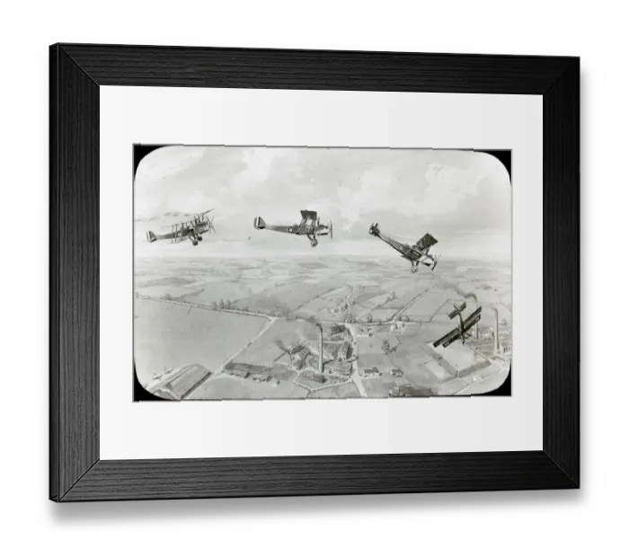 Framed Print : Sempill British Aviation Mission to Japan