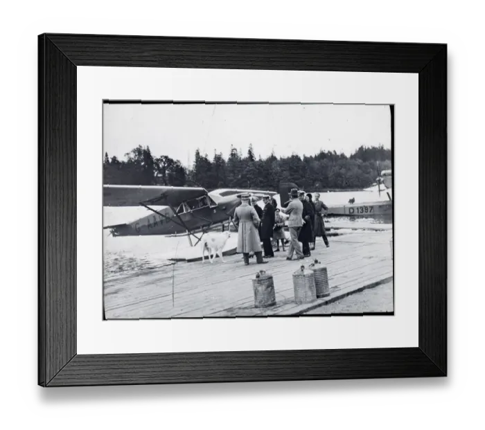 Framed Print : Sempill British Aviation Mission to Japan