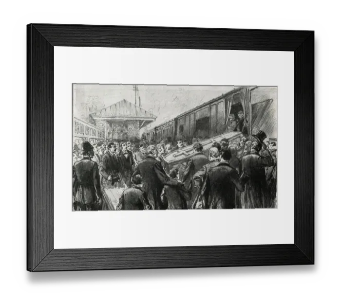 Framed Print : Funeral of William Ewart Gladstone, four times British Prime Minister Framed Print : Funeral of William Ewart Gladstone, four times British Prime Minister