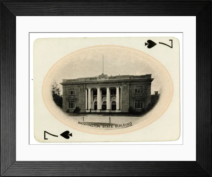 Framed Print : Washington State Building Framed Print : Washington State Building
