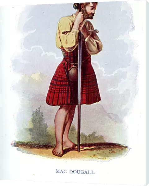 Madc Dougall, Traditional Scottish Clan Costume