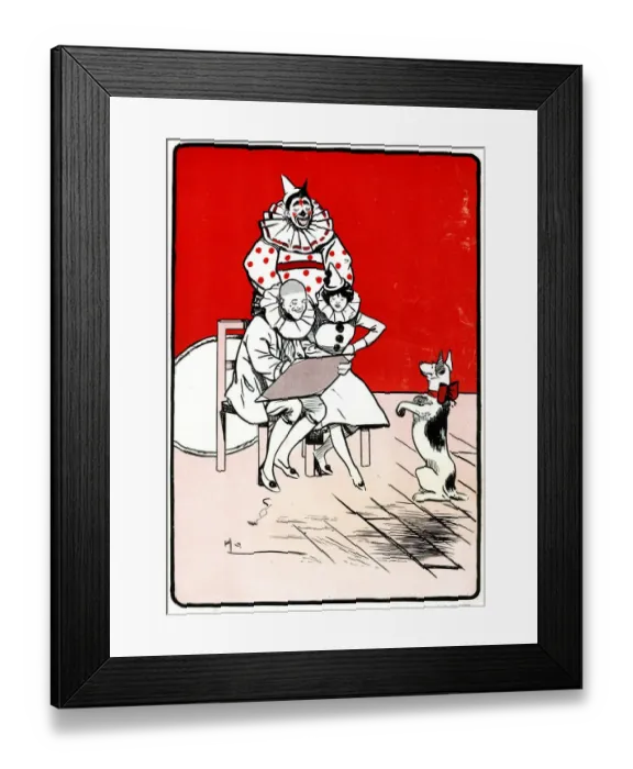 Framed Print : Fun at the Circus by H. Hullett Framed Print : Fun at the Circus by H. Hullett