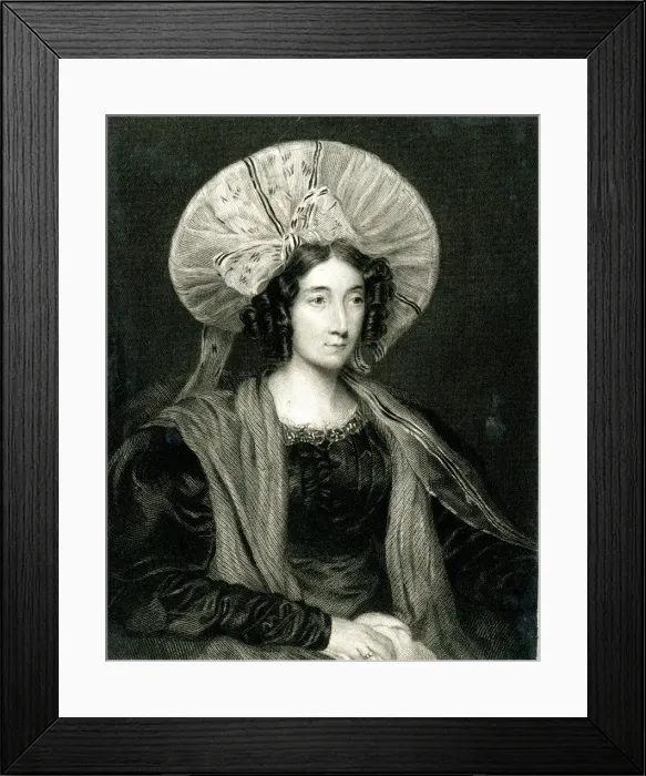 Framed Print : Miss Musters later Mary Anne Chatsworth Framed Print : Miss Musters later Mary Anne Chatsworth