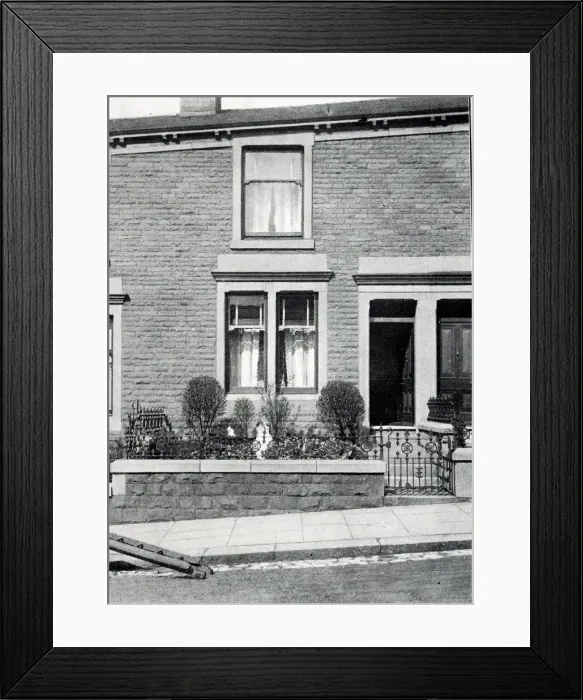 Framed Print : Nurses Home, Accrington, Lancashire 1910 Framed Print : Nurses Home, Accrington, Lancashire 1910