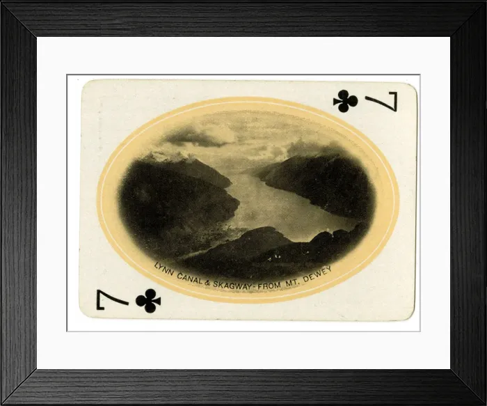 Framed Print : Lynn Canal and Skagway from Mount Dewey Framed Print : Lynn Canal and Skagway from Mount Dewey