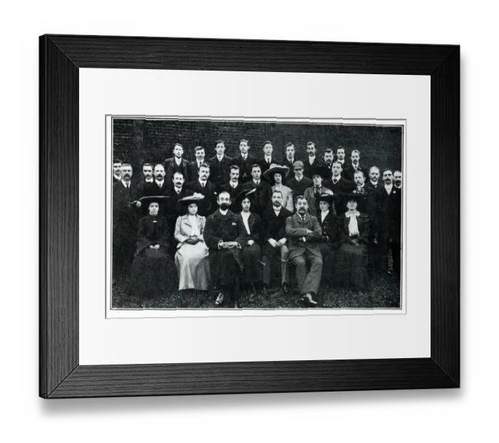 Framed Print : H. A Godby, Postmaster and PO Staff, Kingston-upon-Thames Framed Print : H. A Godby, Postmaster and PO Staff, Kingston-upon-Thames