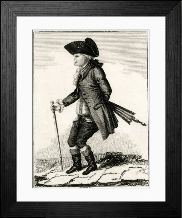 Framed Print : Dr. de Verdion, a woman who dressed as a man Framed Print : Dr. de Verdion, a woman who dressed as a man