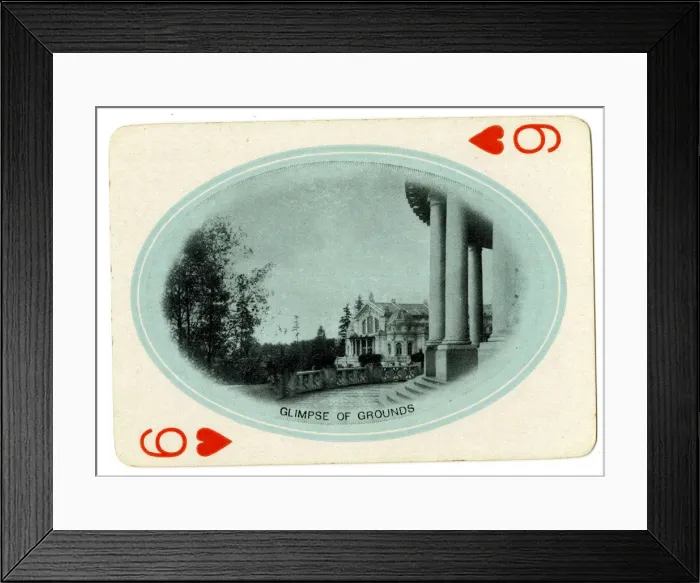 Framed Print : Glimpse of Grounds Framed Print : Glimpse of Grounds