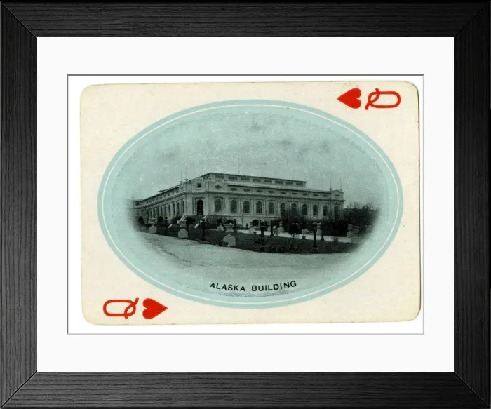 Framed Print : Alaska Building Framed Print : Alaska Building