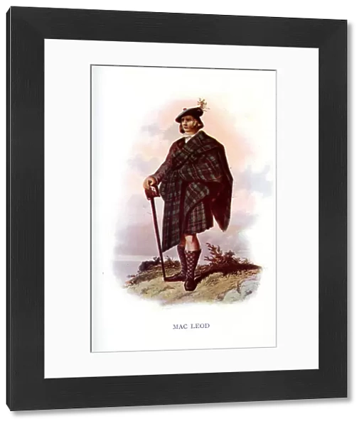 Mac Leod, Traditional Scottish Clan Costume