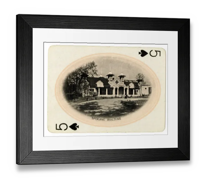 Framed Print : Spokane Building Framed Print : Spokane Building