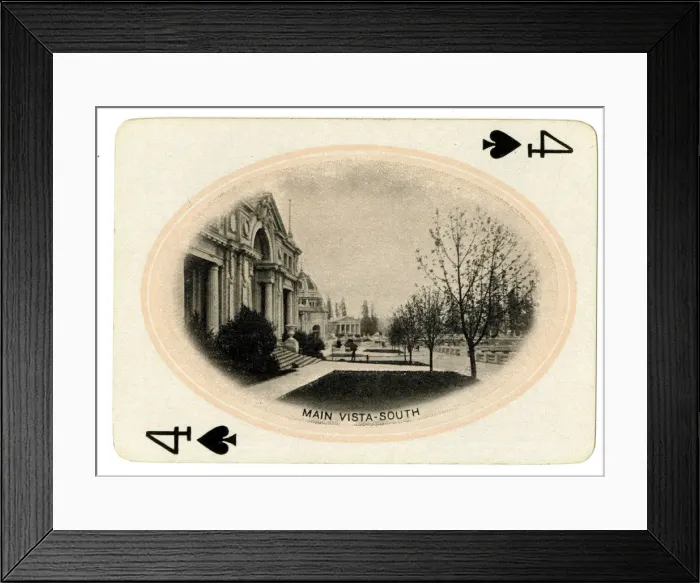 Framed Print : Main Vista, South Framed Print : Main Vista, South