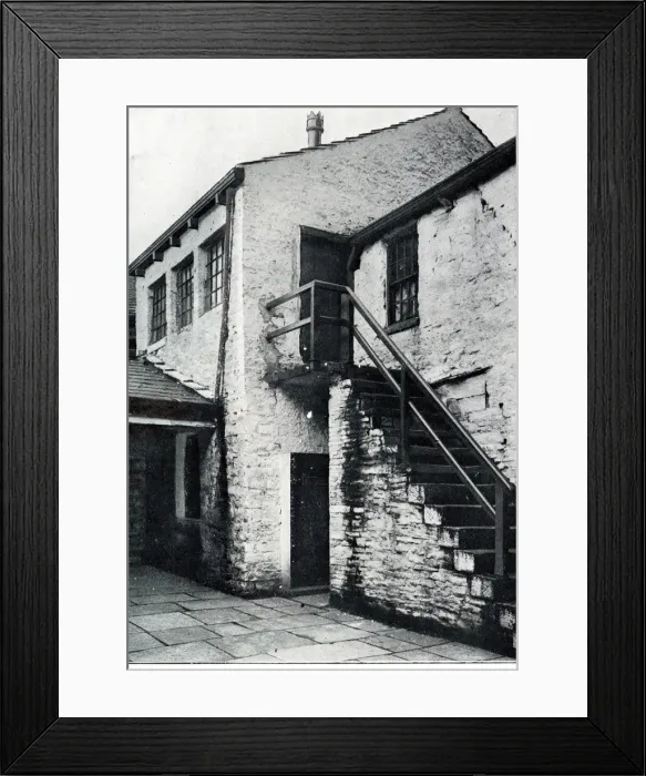 Framed Print : Briggs Entry where Accrington Co-Operative pioneers met Framed Print : Briggs Entry where Accrington Co-Operative pioneers met