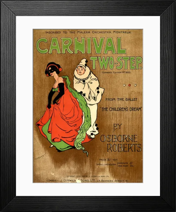 Framed Print : Carnival Two-Step from Ballet The Childrens Dream Framed Print : Carnival Two-Step from Ballet The Childrens Dream