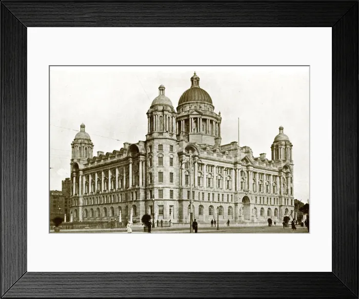 Framed Print : Head Office of the Mersey Docks and Harbour Board Framed Print : Head Office of the Mersey Docks and Harbour Board