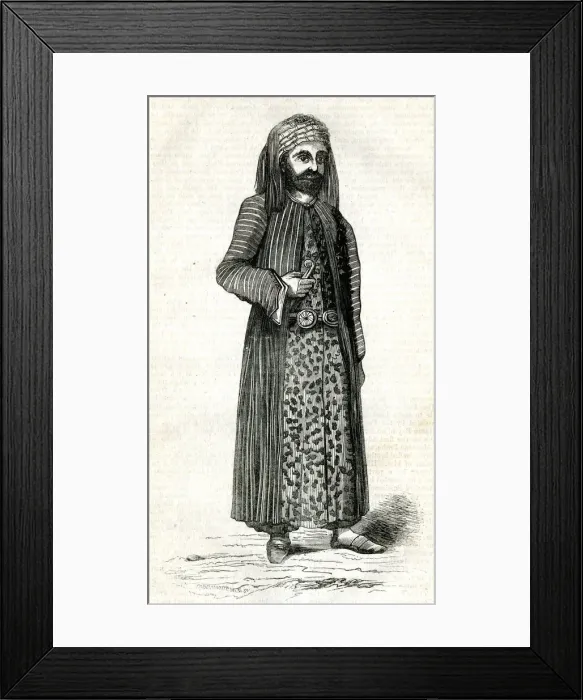 Framed Print : An Officer of the Pasha, Suleimaniyeh Framed Print : An Officer of the Pasha, Suleimaniyeh