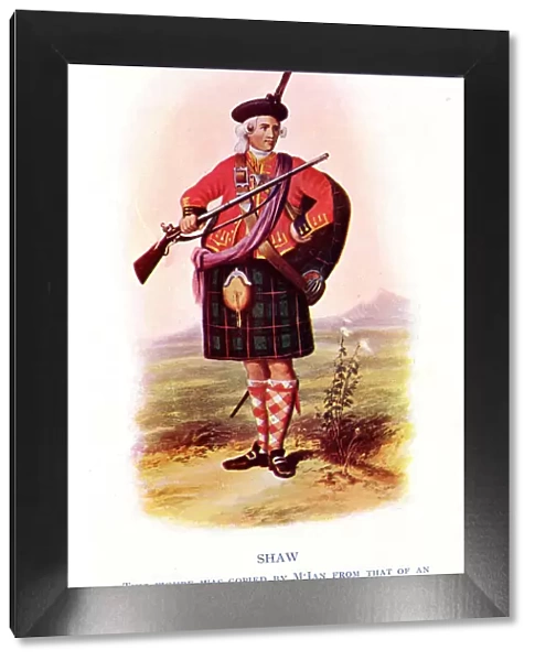 Shaw, Traditional Scottish Clan Costume