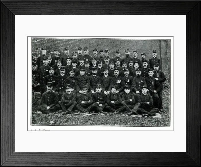 Framed Print : Postmen Letter Carriers, Kingston-upon-Thames Framed Print : Postmen Letter Carriers, Kingston-upon-Thames