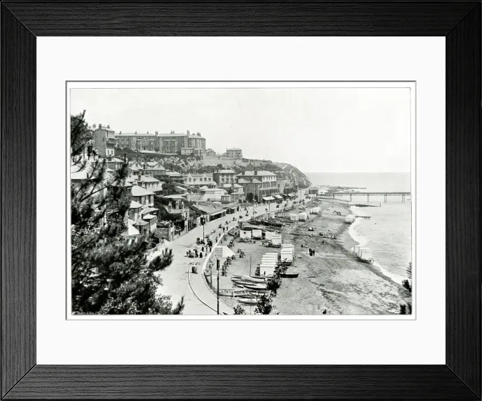 Framed Print : Ventnor, Isle of Wight from the West Framed Print : Ventnor, Isle of Wight from the West