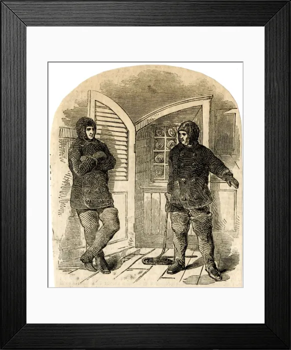 Framed Print : Signal Locker and Dress of Crew Framed Print : Signal Locker and Dress of Crew