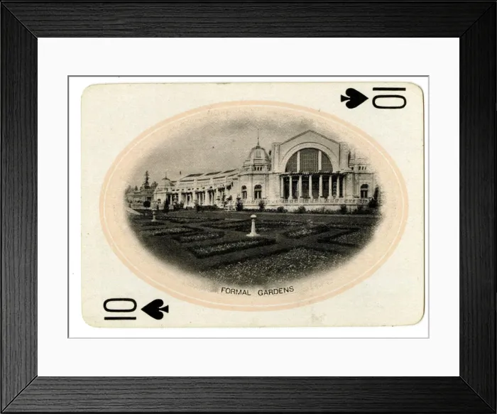 Framed Print : Formal Gardens Framed Print : Formal Gardens
