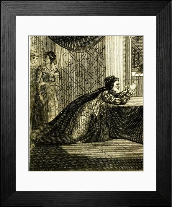 Framed Print : Queen Elizabeth I - thanks for deliverance from persecutors Framed Print : Queen Elizabeth I - thanks for deliverance from persecutors