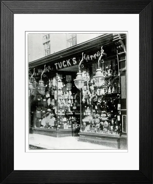 Framed Print : C. Tuck, Draper Clothes Hats, East Street, Southampton Framed Print : C. Tuck, Draper Clothes Hats, East Street, Southampton