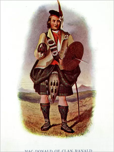Mac Donald of Clan Ranald, Traditional Scottish Clan Costume