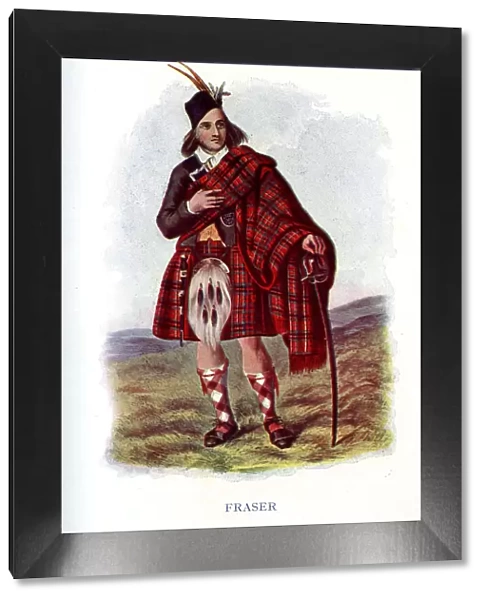 Fraser, Traditional Scottish Clan Costume