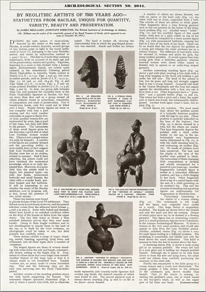 Late Neolithic Statuettes from Hacilar in north-western Anatolia