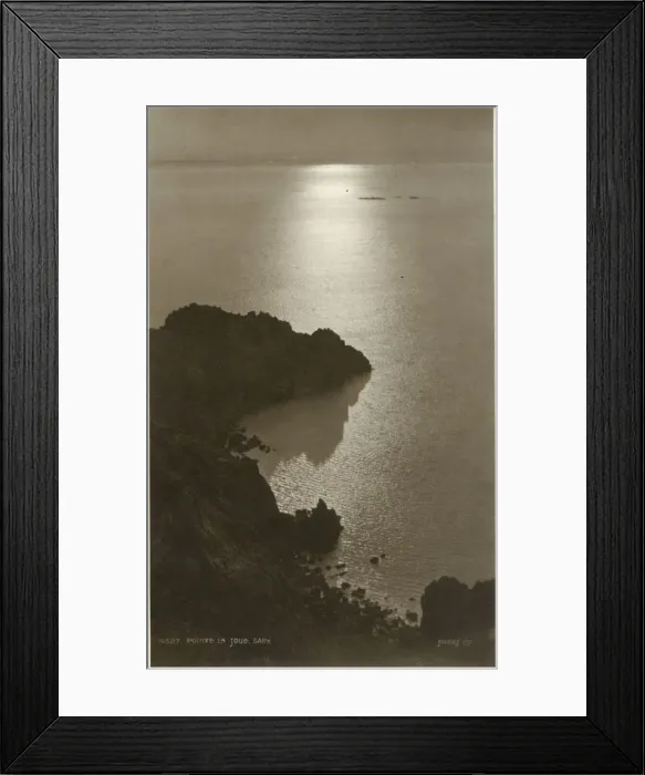 Framed Print : Pointe la Joue, Sark, Channel Islands. Date: circa 1920s Framed Print : Pointe la Joue, Sark, Channel Islands. Date: circa 1920s