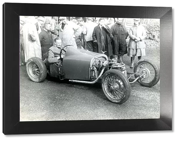 Rupert Instone in his GN Martyr Motor Racing Car