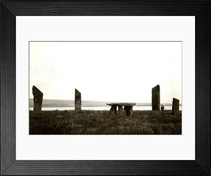 Framed Print : Standing Stones of Steness, Orkney Island, Scotland Framed Print : Standing Stones of Steness, Orkney Island, Scotland