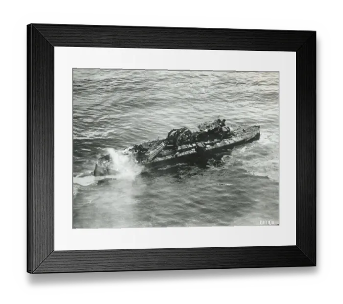 Framed Print : Bomb tests U. S. S. Virginia (1923) result of fusillade Framed Print : Bomb tests U. S. S. Virginia (1923) result of fusillade