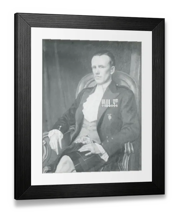 Framed Print : Lord Sempill - Portrait as President R. Ae. S Framed Print : Lord Sempill - Portrait as President R. Ae. S