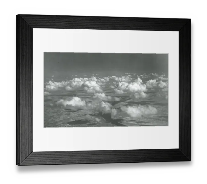 Framed Print : Ganges at Benares, aerial photo Framed Print : Ganges at Benares, aerial photo