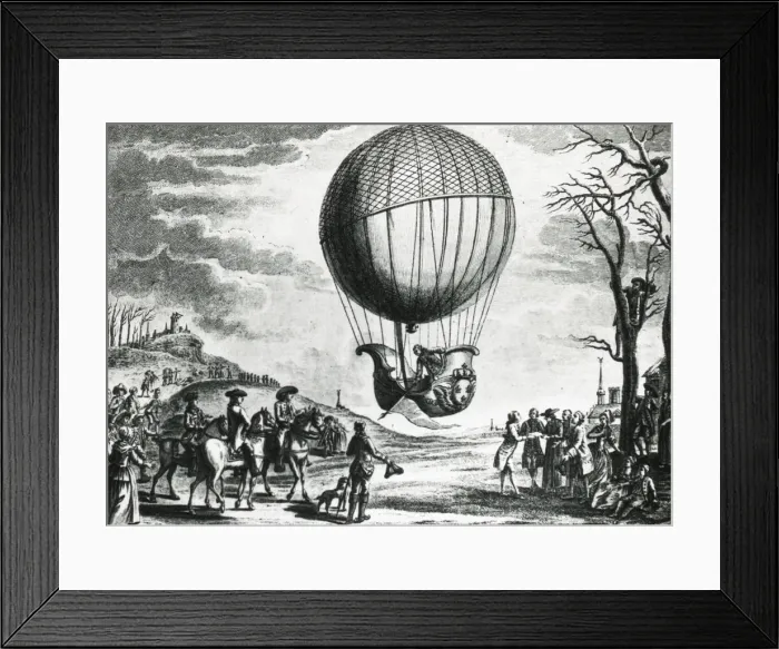 Framed Print : First solo balloon flight Framed Print : First solo balloon flight