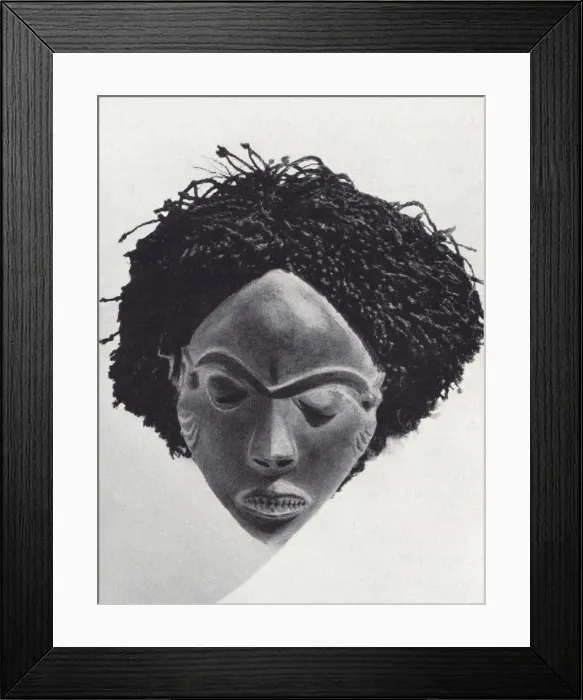 Framed Print : Tribal mask Framed Print : Tribal mask
