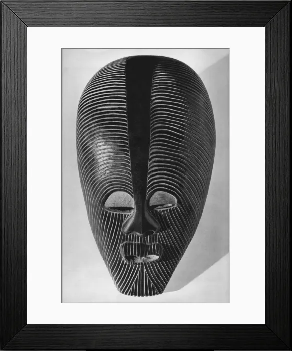 Framed Print : Tribal mask Framed Print : Tribal mask