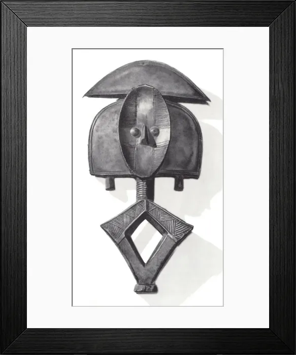 Framed Print : Tribal mask Framed Print : Tribal mask