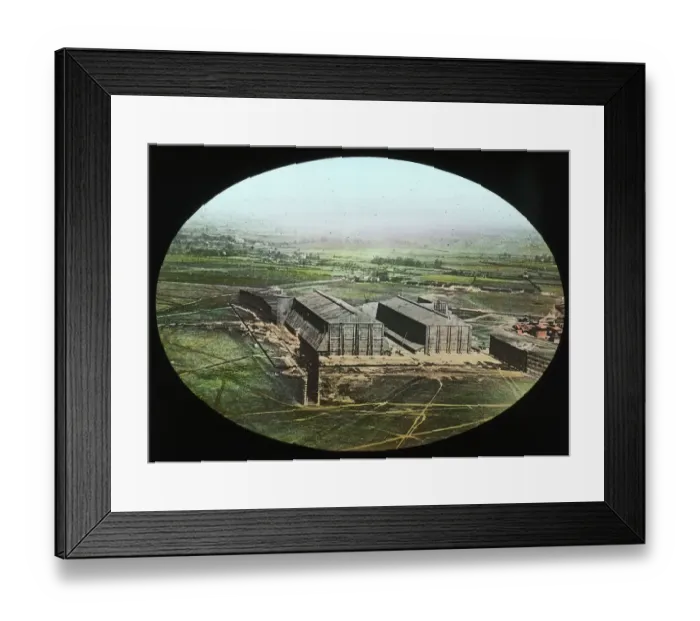 Framed Print : Airship Hangars at RNAS Pulham, Norfolk Framed Print : Airship Hangars at RNAS Pulham, Norfolk