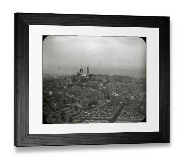 Framed Print : Aerial view of Paris Framed Print : Aerial view of Paris