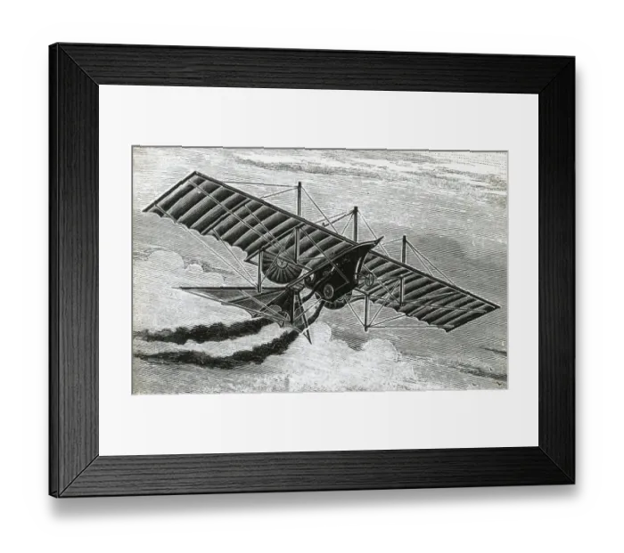 Framed Print : Aerial Steam Carriage Framed Print : Aerial Steam Carriage