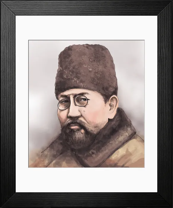 Framed Print : Akhmet Baitursynov (Kazakh: Ahmet BaAntursynuly) Framed Print : Akhmet Baitursynov (Kazakh: Ahmet BaAntursynuly)