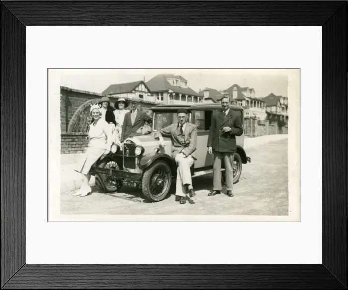 Framed Print : Singer Vintage Car Framed Print : Singer Vintage Car