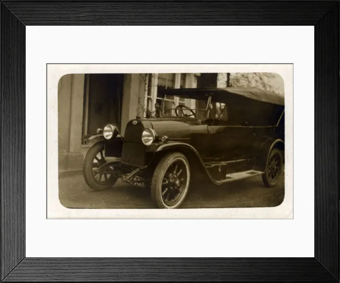 Framed Print : Fiat Vintage Car Framed Print : Fiat Vintage Car
