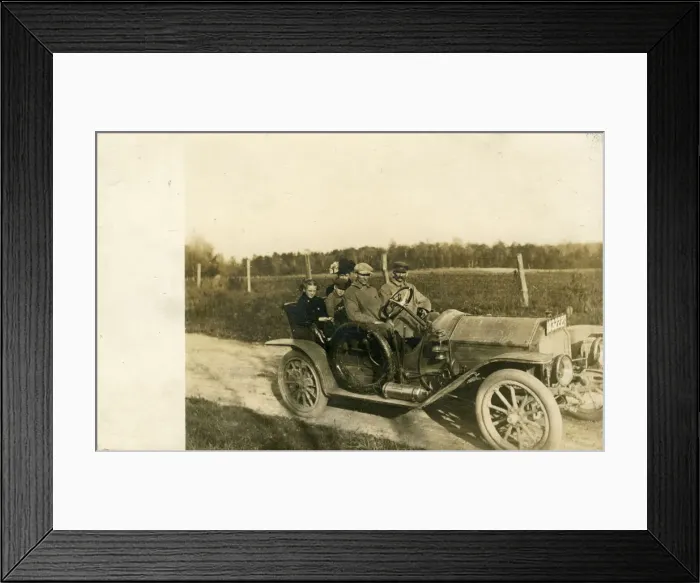 Framed Print : Vintage Aries Car Framed Print : Vintage Aries Car