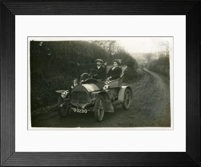 Framed Print : Darracq Vintage Car Framed Print : Darracq Vintage Car